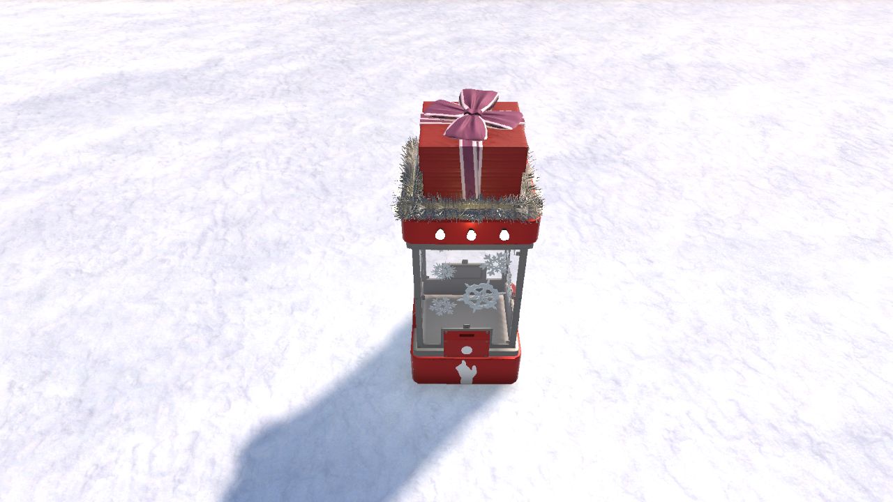 Christmas donation box 3 / Caja de donaciones navideña 3