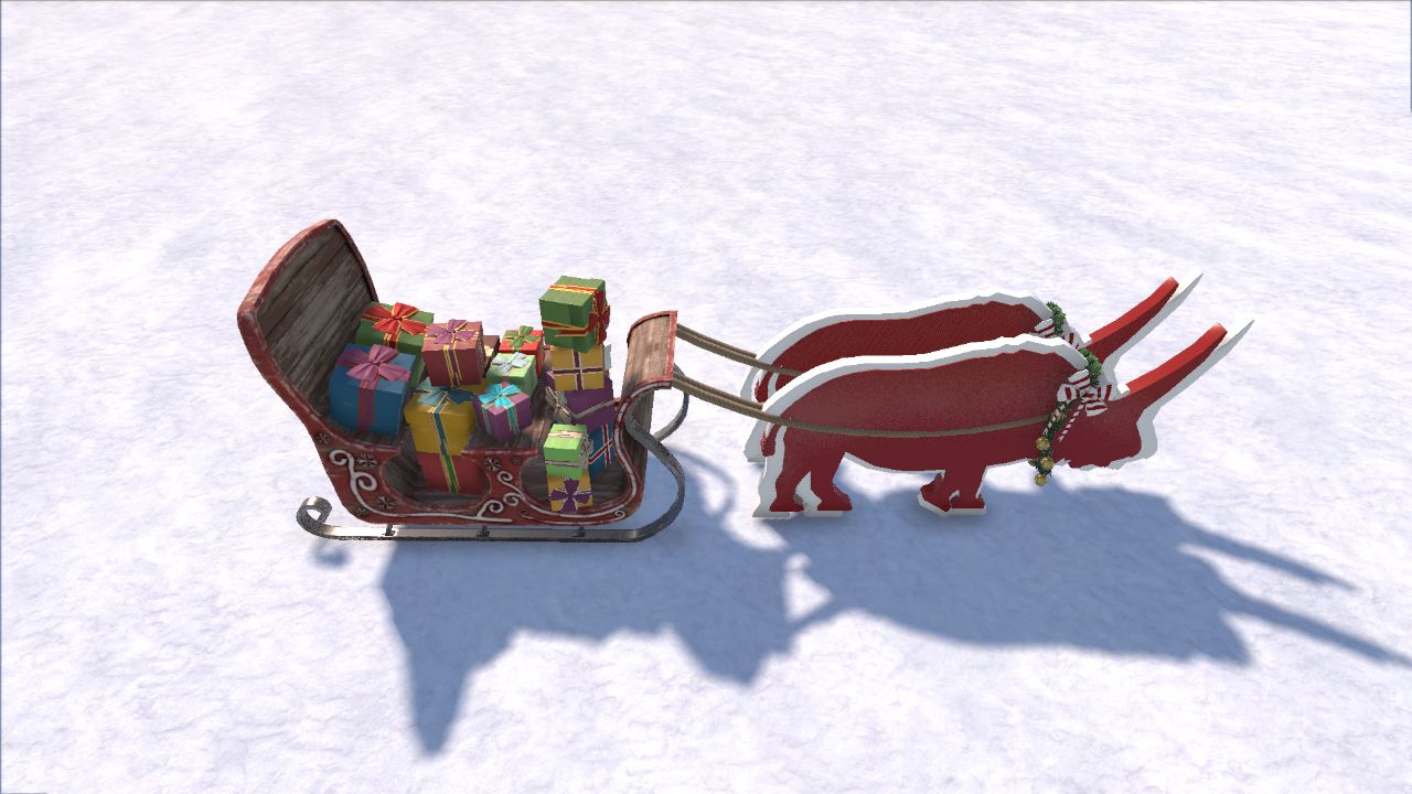 Christmas sleigh / Trineo navideño