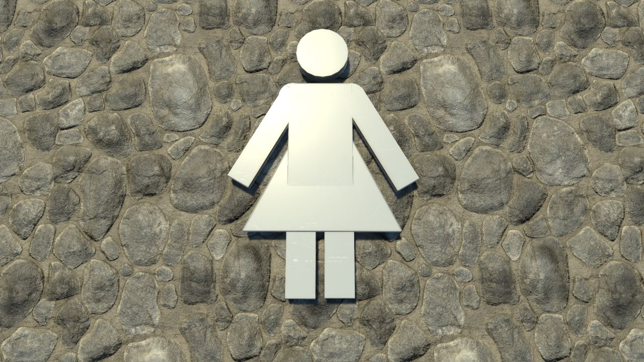 Woman (Restroom)