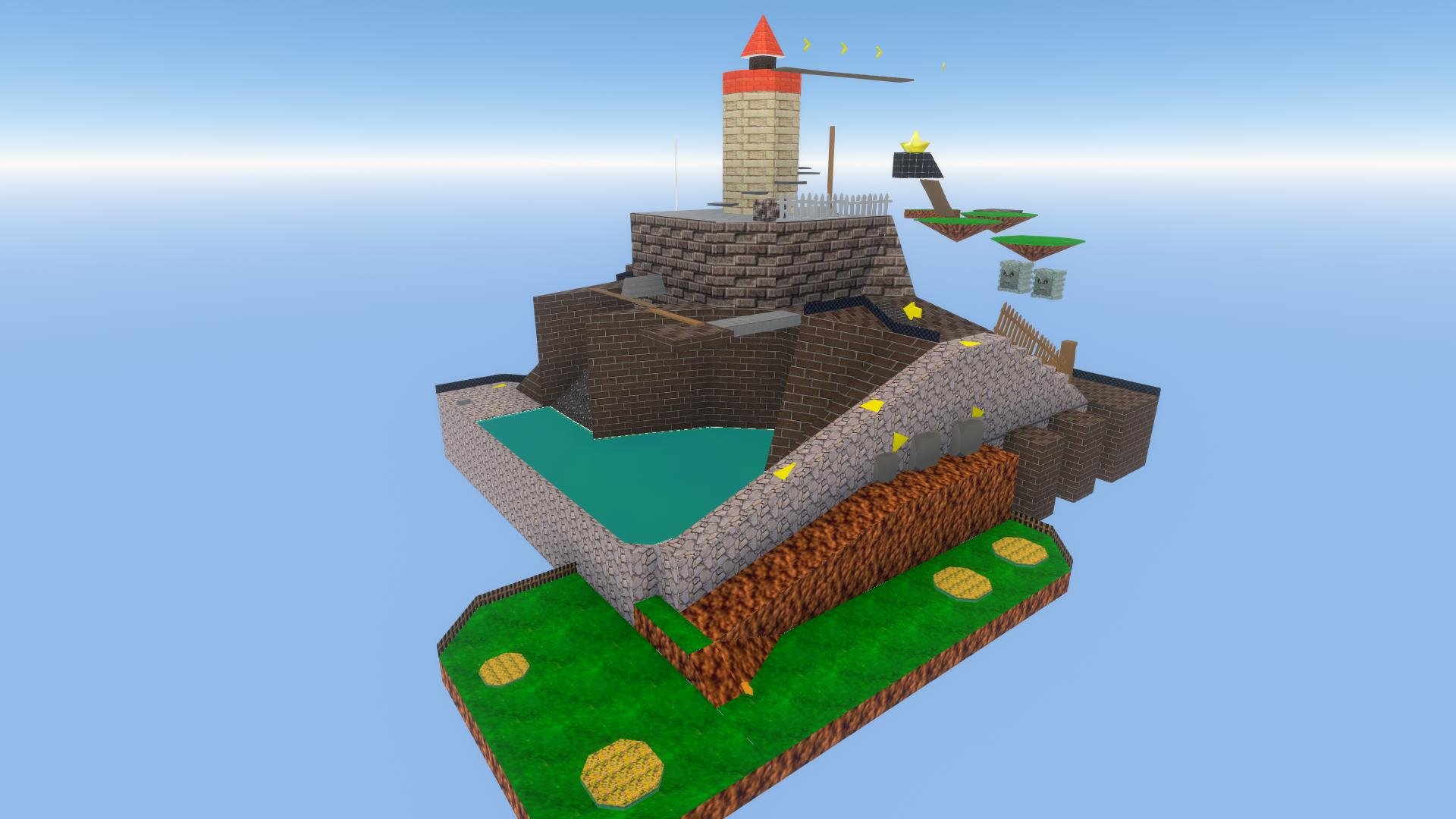 Whomp's Fortress - Parkour