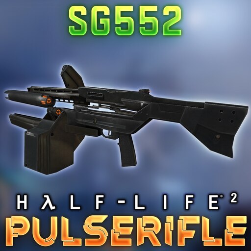 Steam Workshop::[SG552] Half-Life 2: Pulse Rifle AR-2
