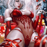 LoganCureArt Christmas 2B (NieR: Automata) SFW & NSFW