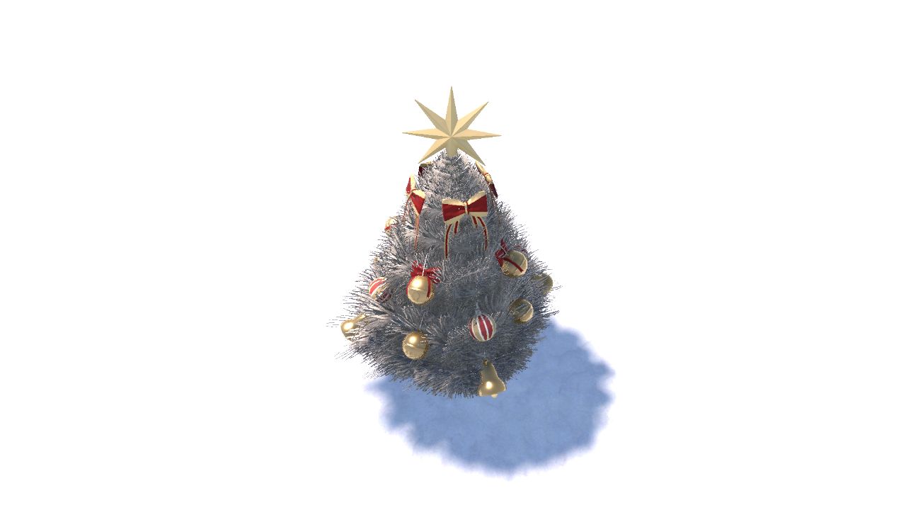Decorative Christmas tree 1 / Arbol navideño decorativo 1