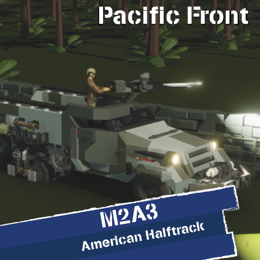 [PF] M2A3 Halftrack w. MG