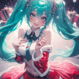 Axsens Xmas Hatsune Miku SFW & NSFW