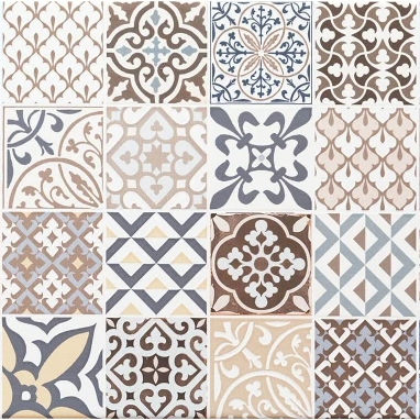 Patchwork tile