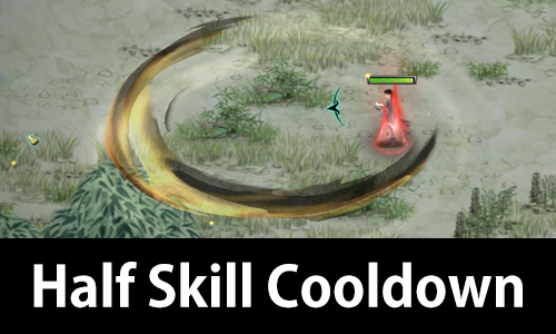 Half Skill Cooldown