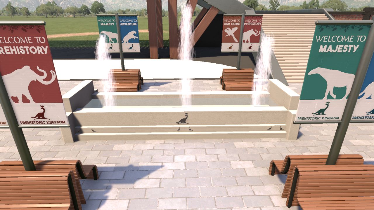 Modern Fountain.