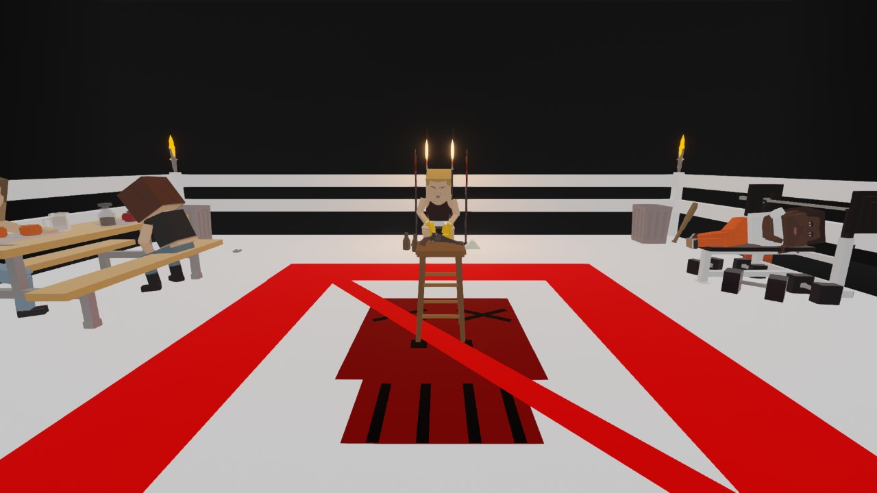 A simple boxing arena