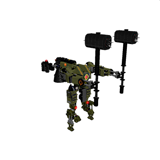 #SCIFI2025 Jump-Jet Battle Mech
