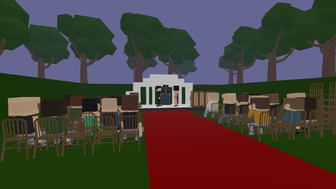 Wedding day park