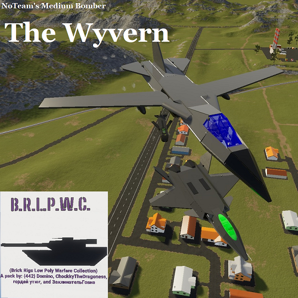 NoTeam's A-52 "Wyvern" Medium bomber