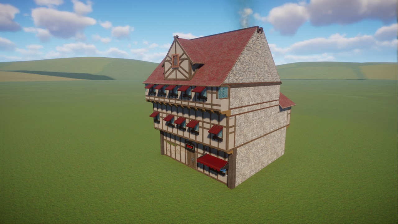 The Black Boar Inn - Medieval Building