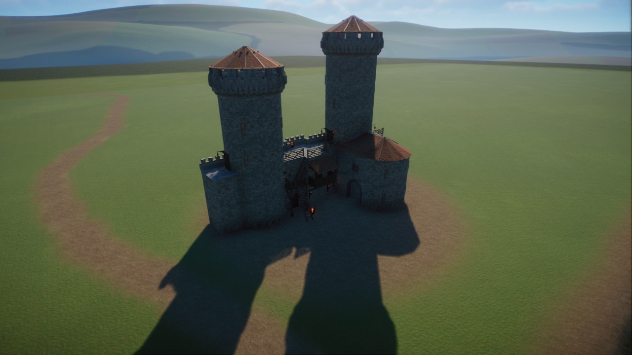 Medieval City Gate (Short) No.2