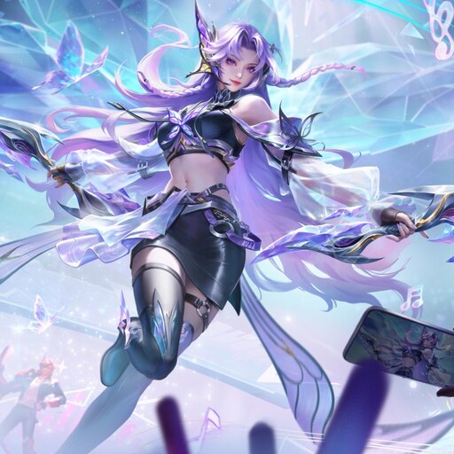 Steam Workshop::王者荣耀_阿轲_化蝶舞_动态海报