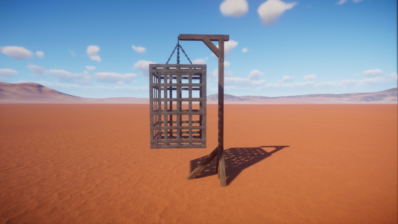 Medieval Hanging Cage