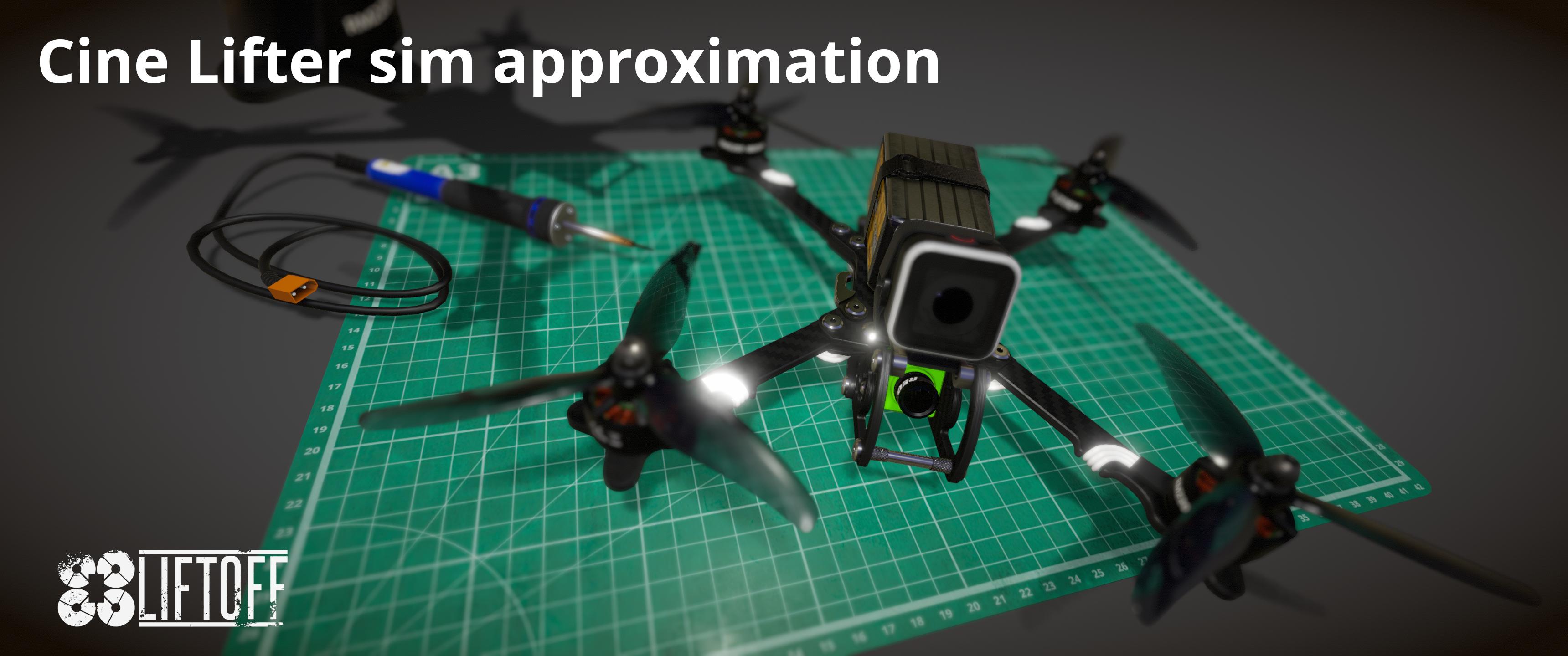 Cine Lifter sim approximation