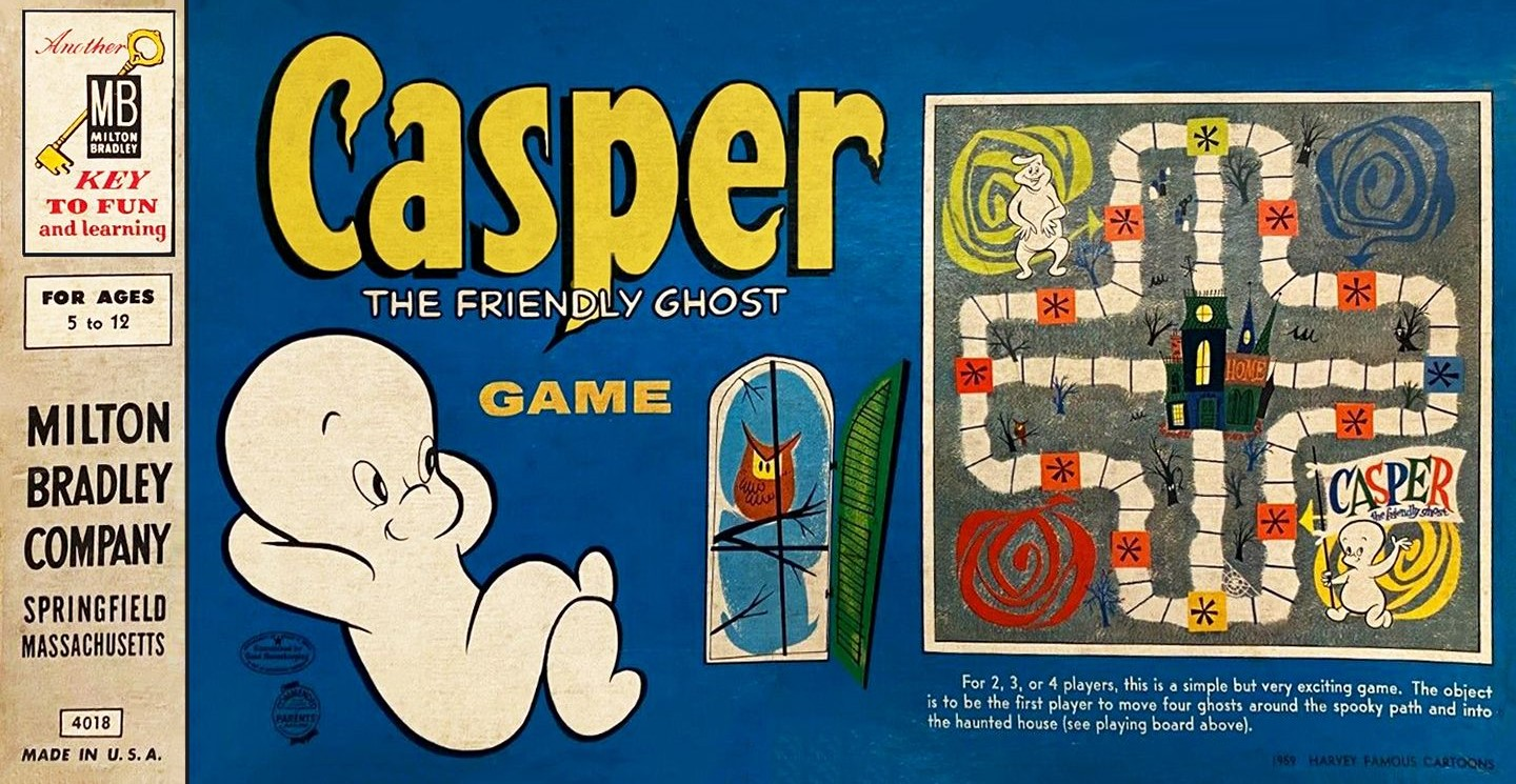 Casper the Friendly Ghost Game (1959, Milton Bradley)