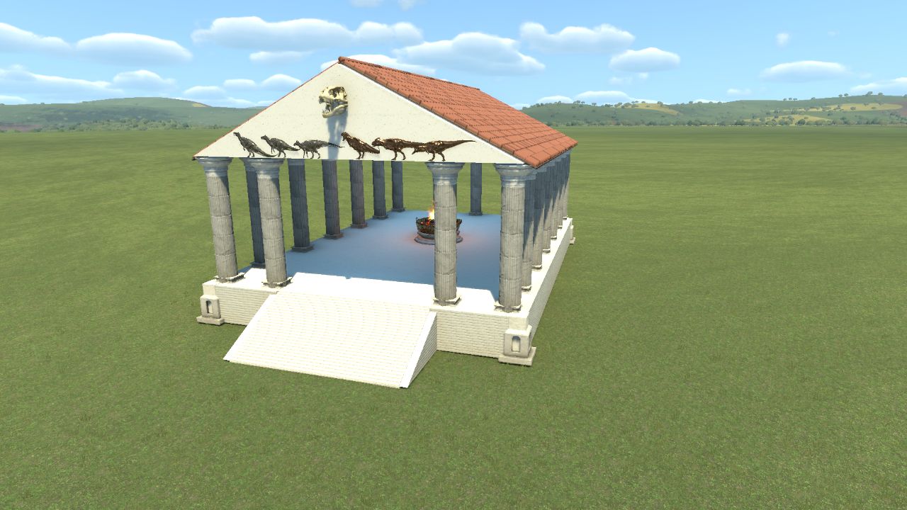 Roman/Greek Style Temple