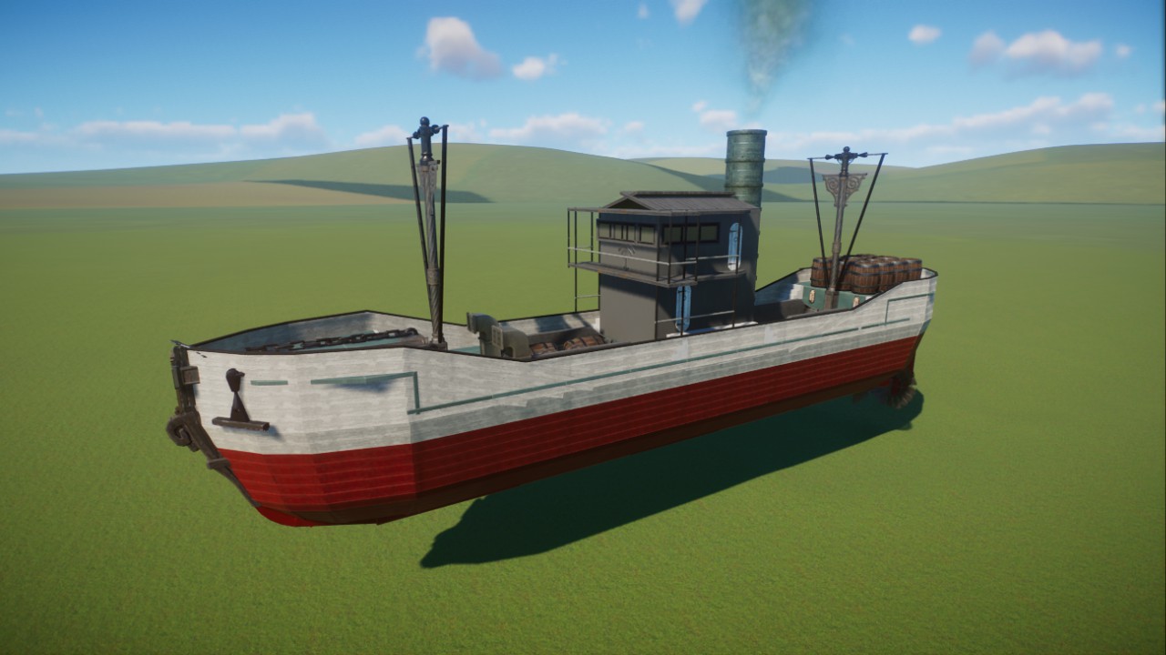 1930s Tramp Steam Ship