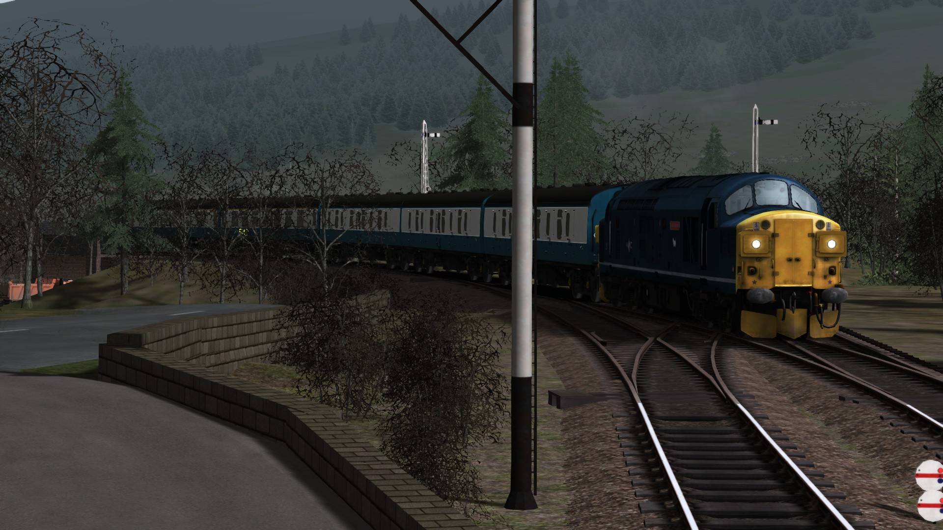 156 UK railway tour West Highlands (South) Line Fort William Part 3 Crianlarich to Bridge of Orchy
