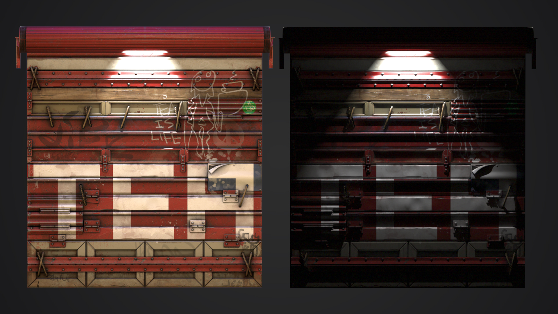 TeaGuyTom Garage Door