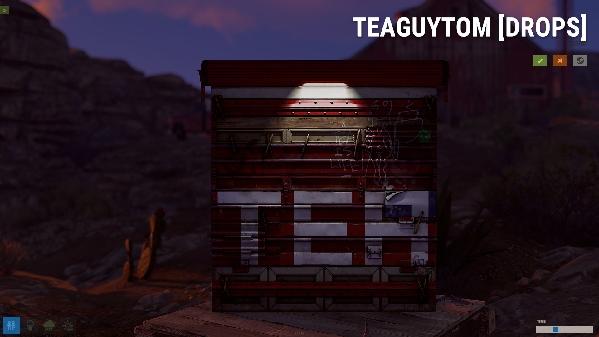 TeaGuyTom Garage Door