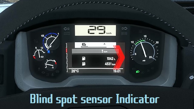 Blind spot sensor Indicator Ver.2.13