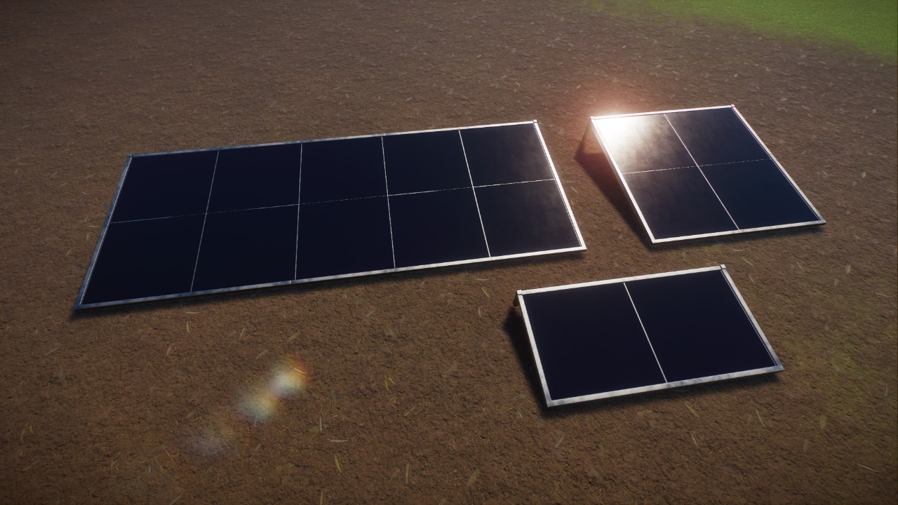 Blobs Solar Panel Set