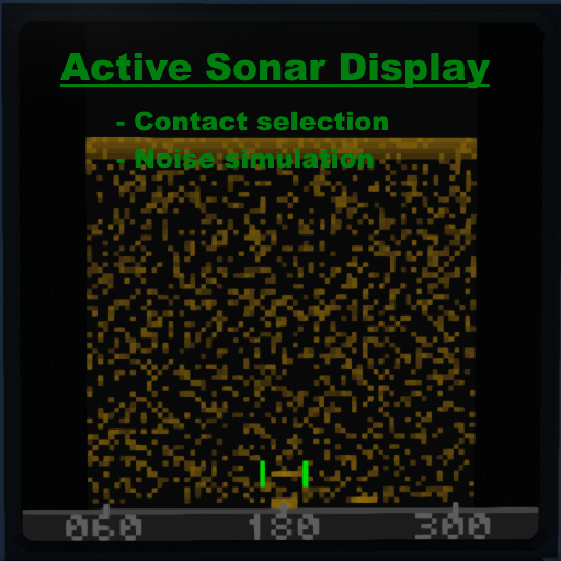 Subworks Active Sonar Display