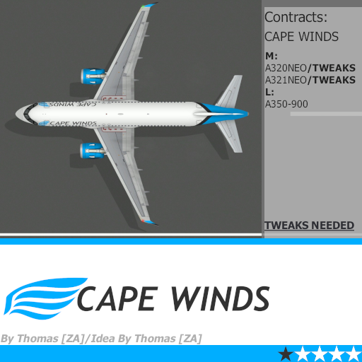 Cape Winds (Fictional - Idea by Thomas [ZA])