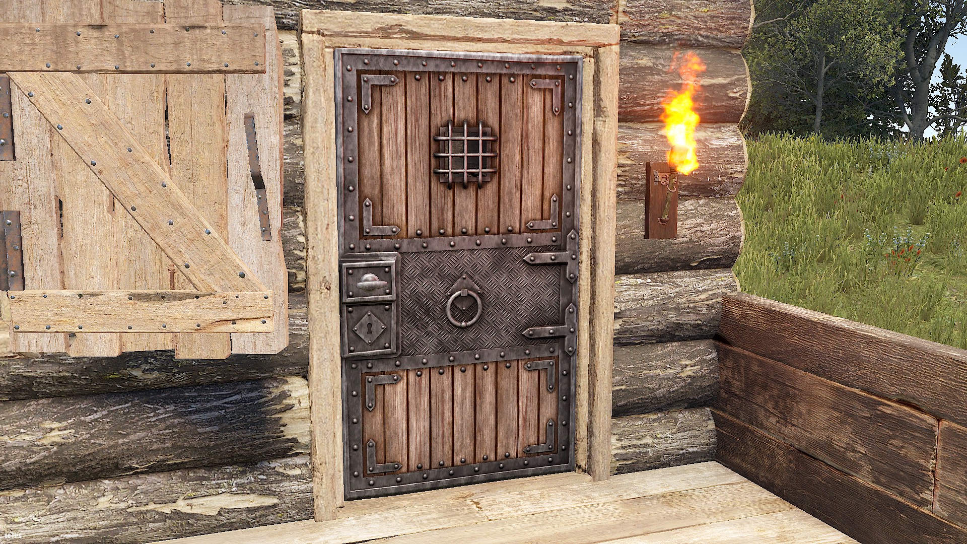 Frontier Rustic Door
