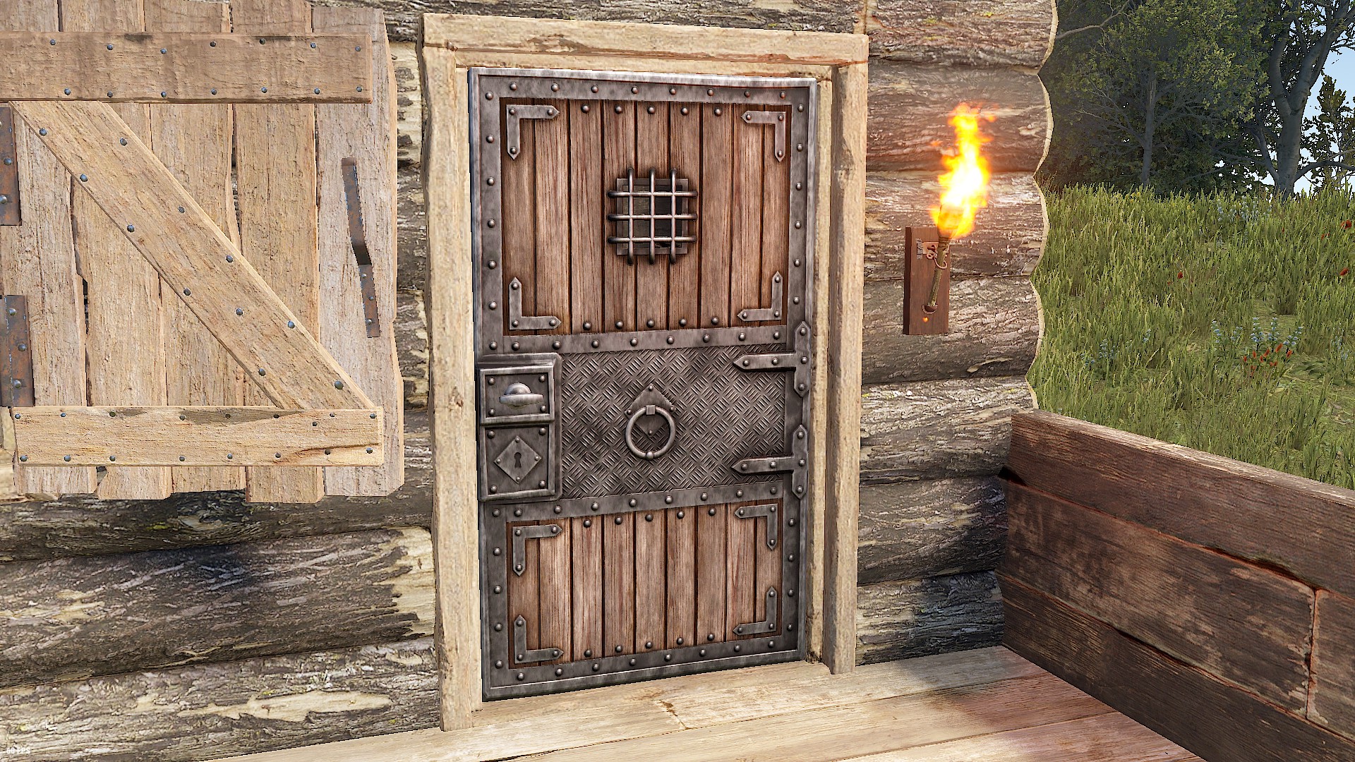 Frontier Rustic Door