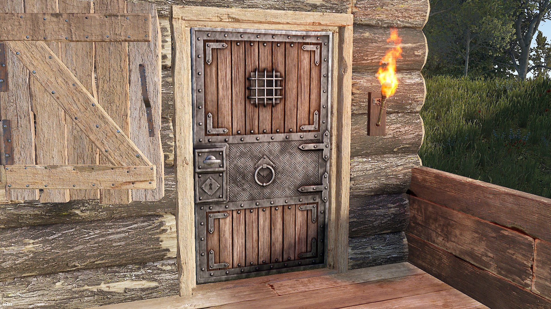 Frontier Rustic Door