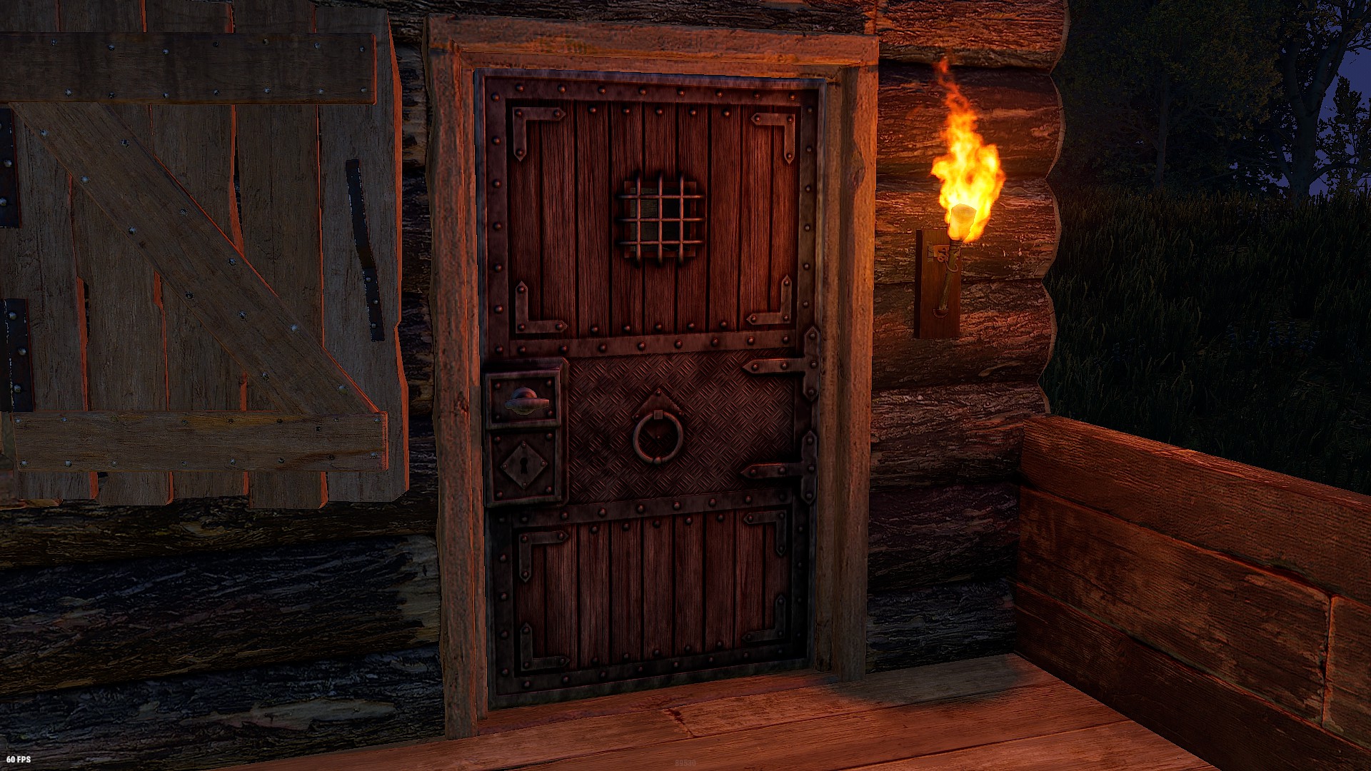 Frontier Rustic Door