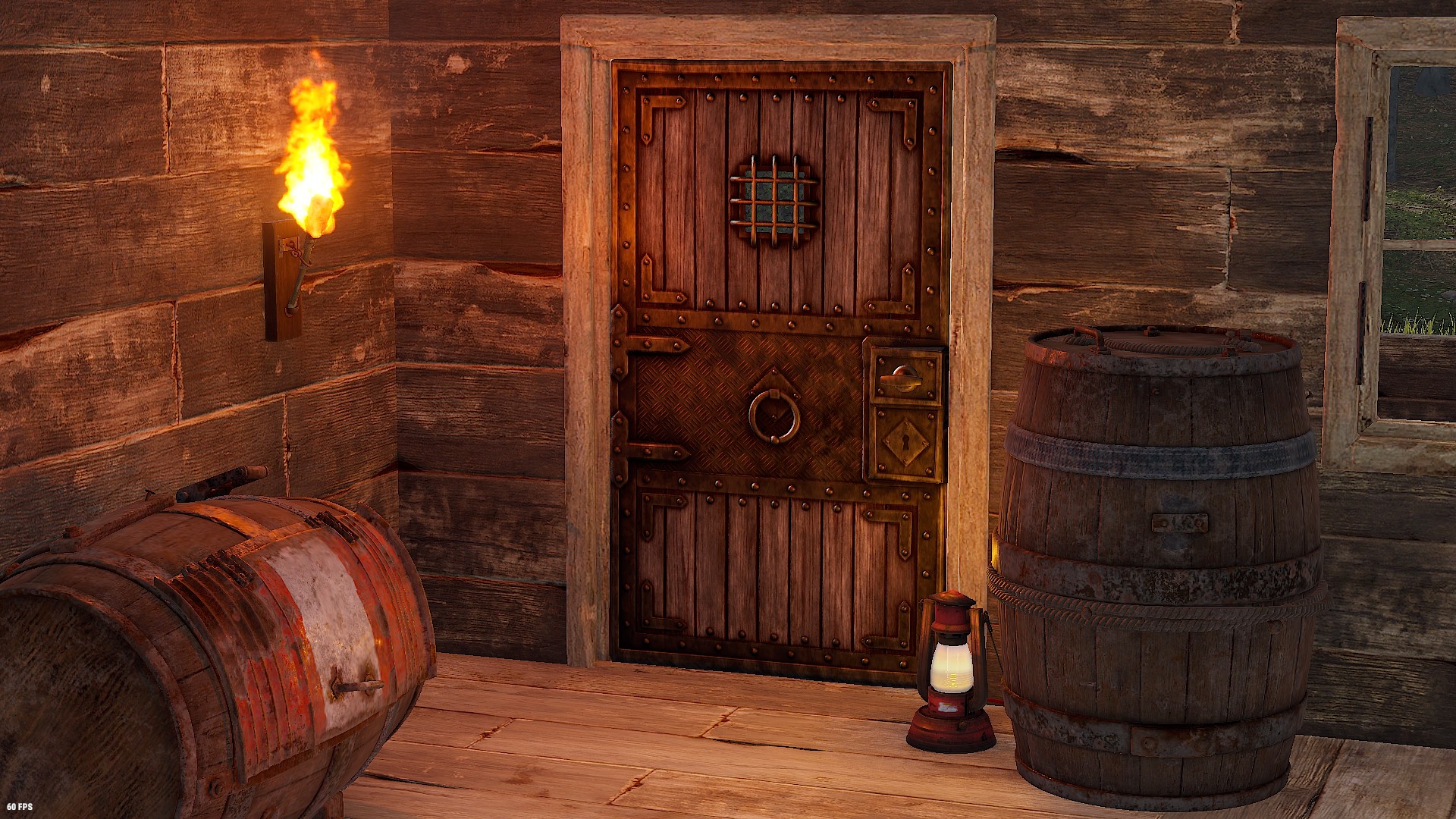 Frontier Rustic Door