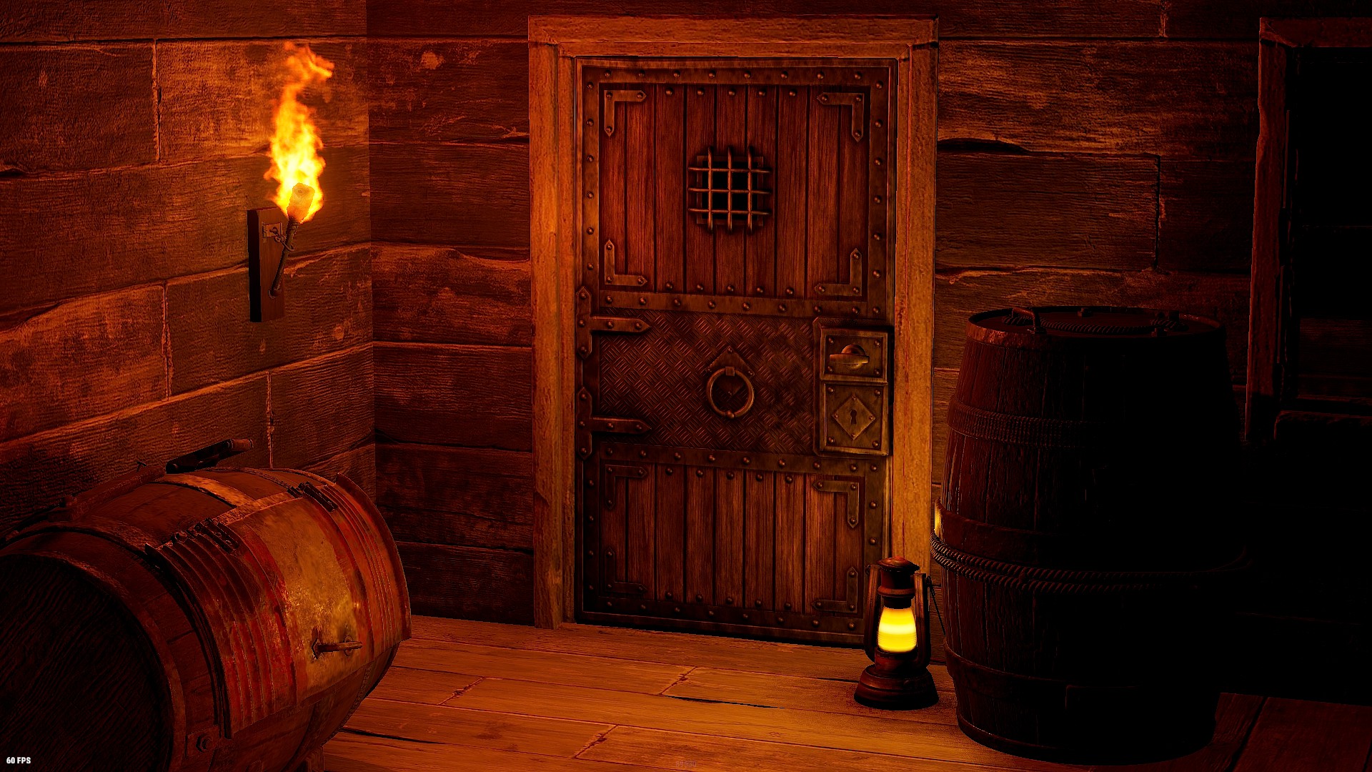 Frontier Rustic Door