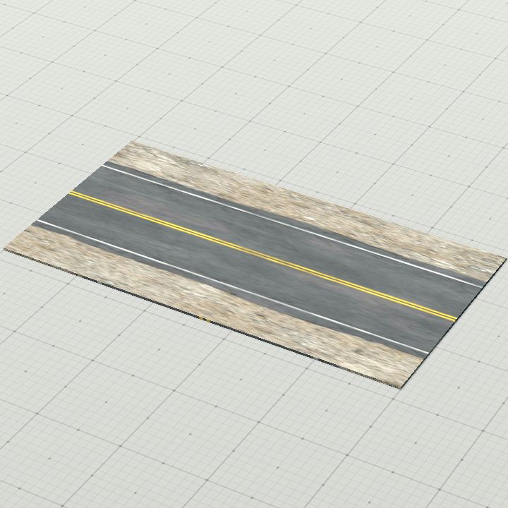 Paved Modern Street