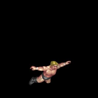 ダイビングヘッドバットB / Diving Headbutt (Tenzan Style)