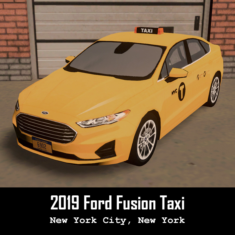 NYC Taxi - 2019 Ford Fusion