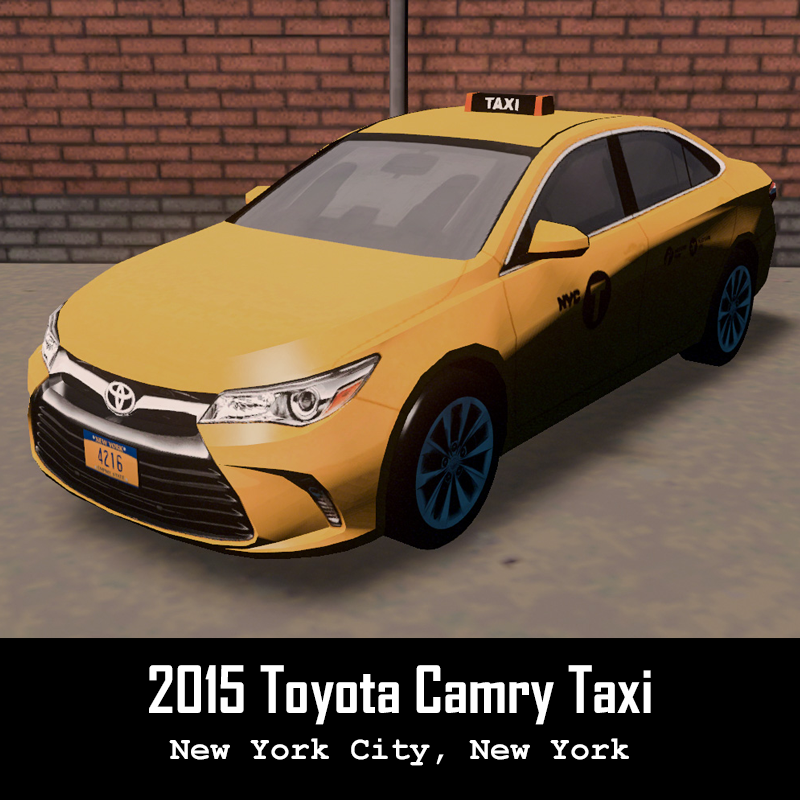 NYC Taxi - 2015 Toyota Camry