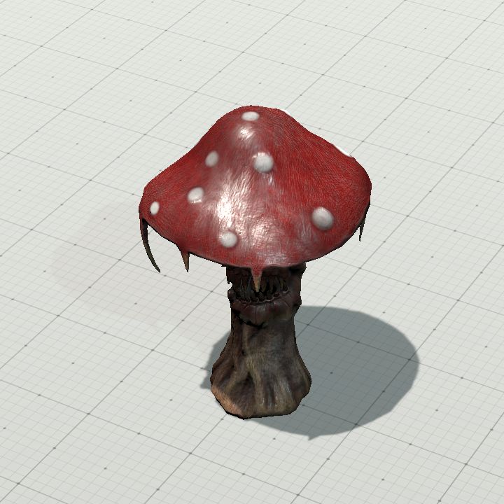 Mushroom, Evil {Animated}