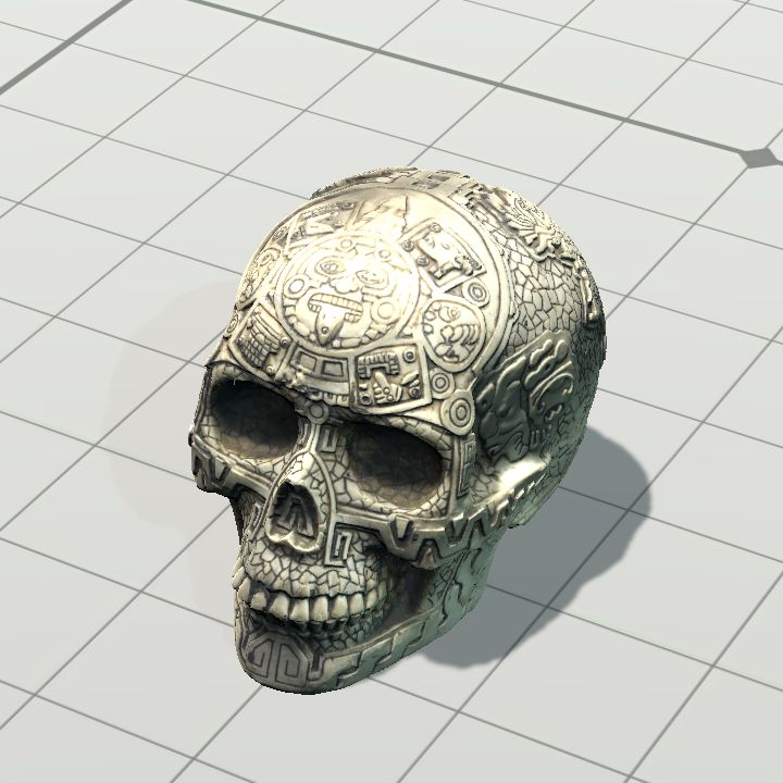 Skull, Aztec