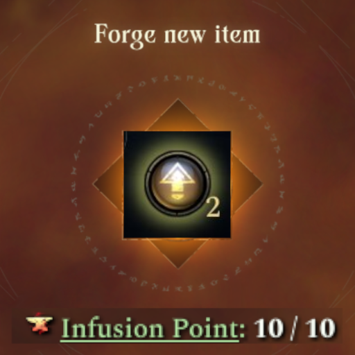 More Infusion Points and +2 Skill Points