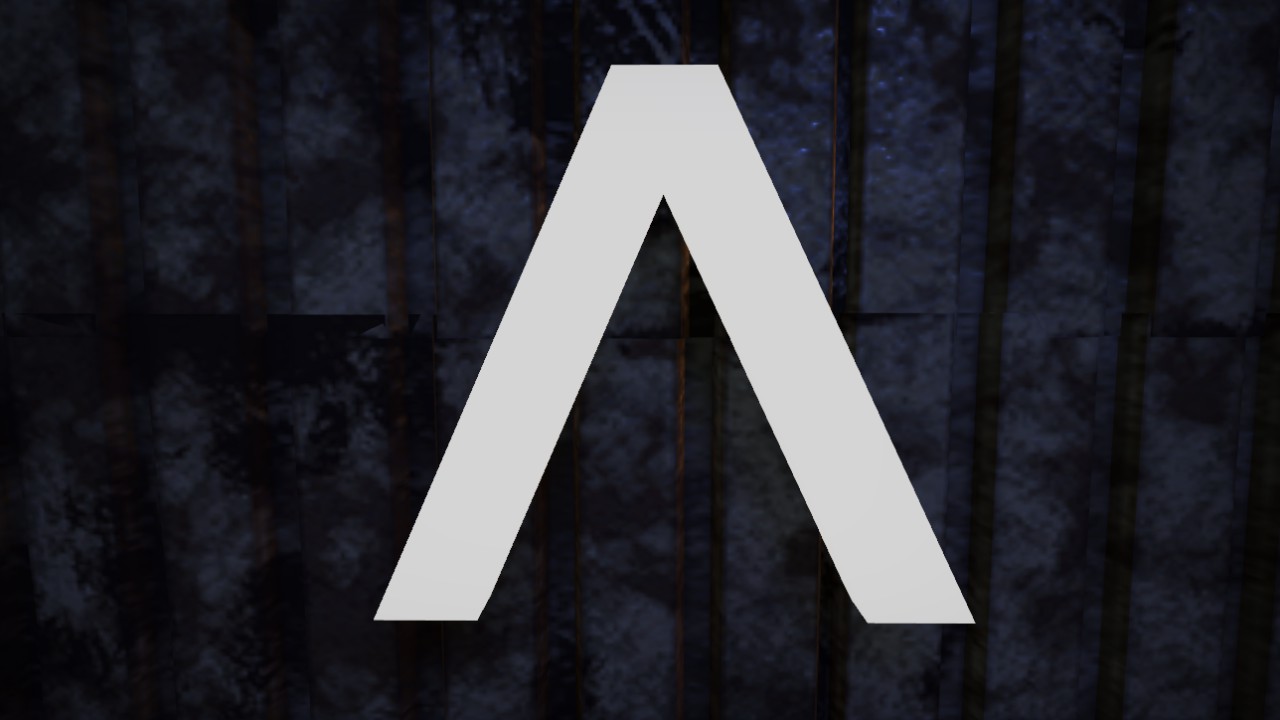 Horizon Font Letter A 1m Lit Flexicolor