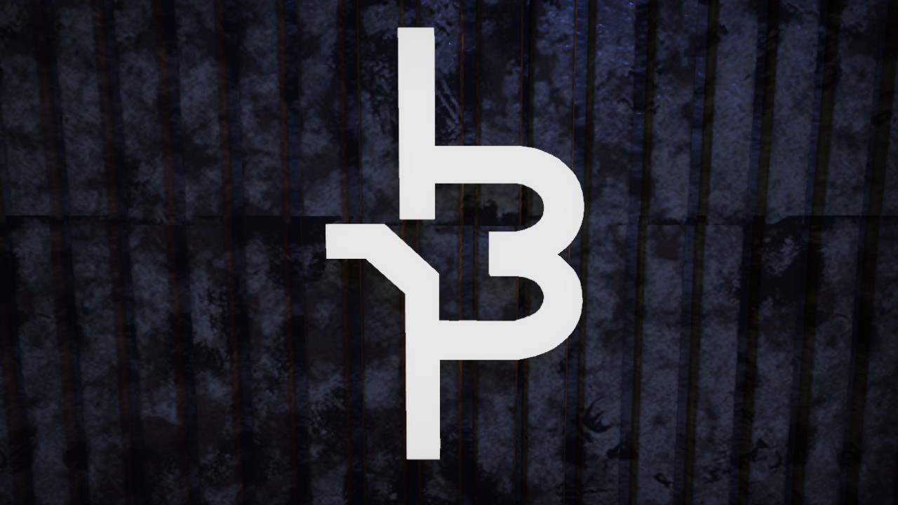 Horizon Font Letter B 1m Lit Flexicolor