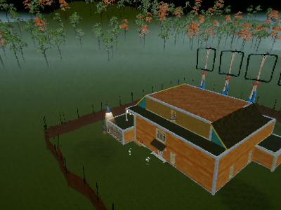Neighbors new house