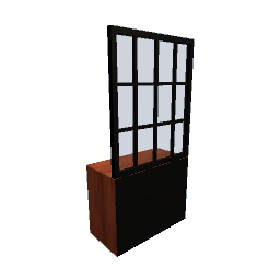 Windowseat - Sapele Black 100