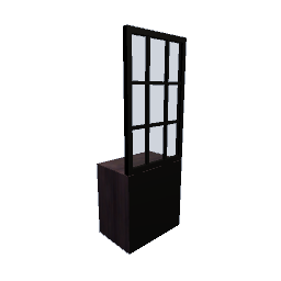 Windowseat - Dark Black 75