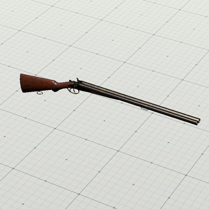 Double Barrel Daryl Shotgun